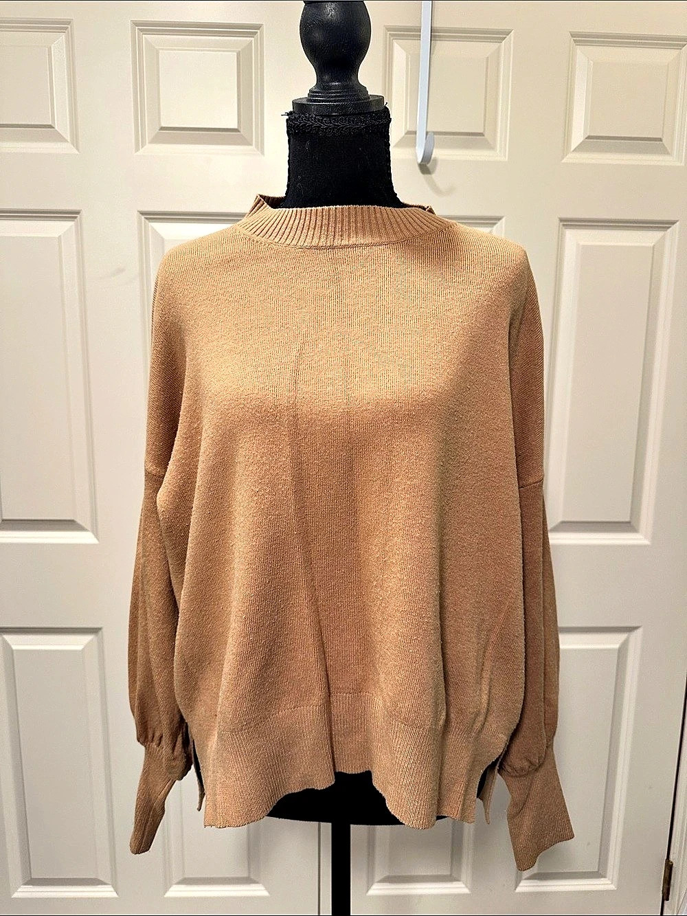 French Connection Brown Knit Sweater Size Medium
